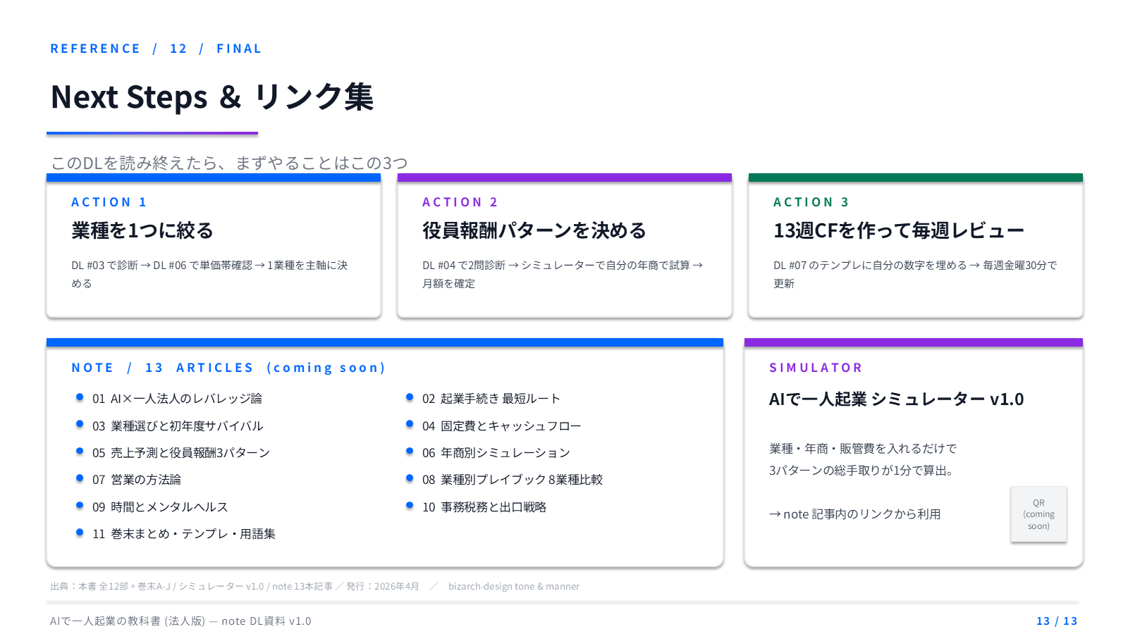 Next Steps ＆ リンク集